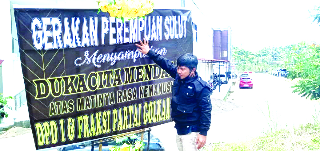 Aspirasi Karangan Bunga GPS Diduga Dibuang